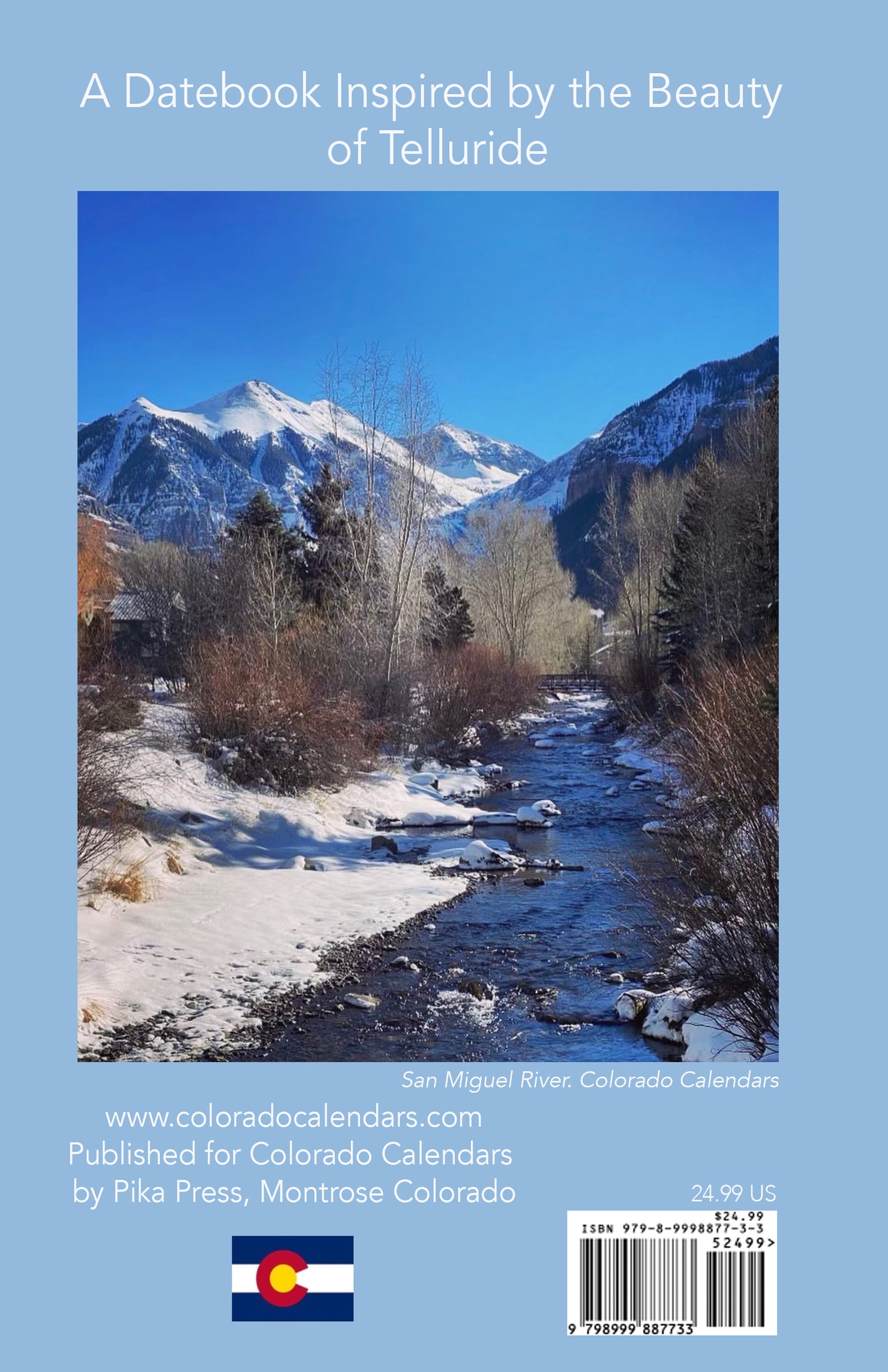 2026 Telluride Datebook | Colorado Calendars